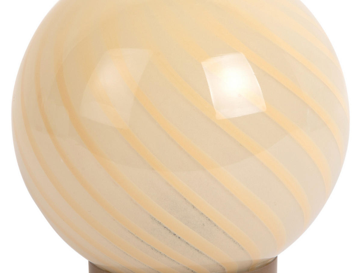 TISCHLAMPE Summer Globe 15.2/15.2/16.7 cm - Gelb, Glas (15.2/15.2/16.7cm) - Leitmotiv