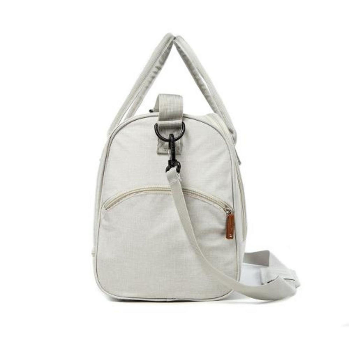 WICKELTASCHE Jossie beige Wickelunterlage, viele Fächer, Tragegriffe, verstellbarer Schultergurt - Beige, Textil (20/28/38cm) - Cangaroo