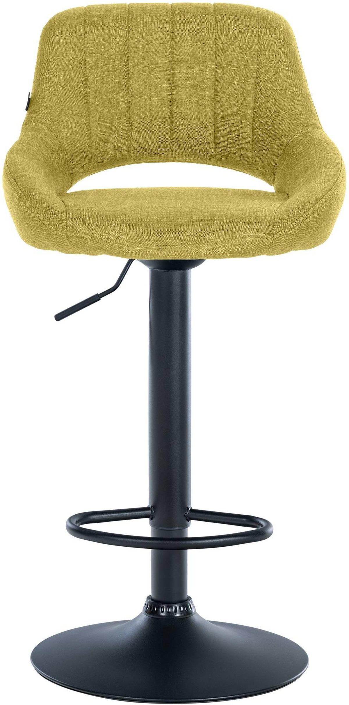 BARHOCKER Milet 85x47x48 cm grün - Grün, Textil (47/85/48cm) - furnicato