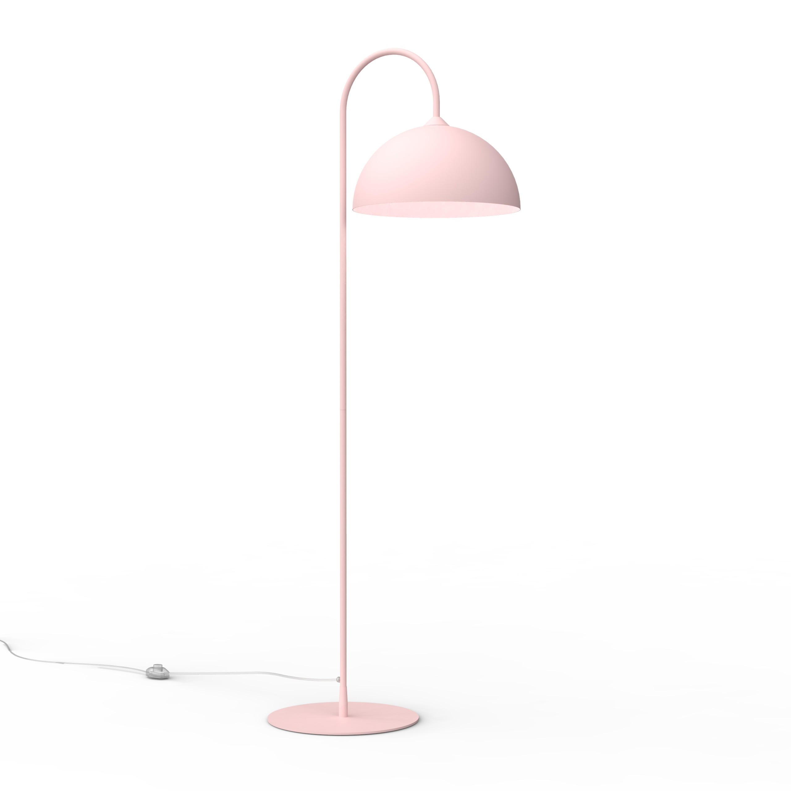 STEHLEUCHTE - Pink, Metall (40/40/170cm) - Lumicom