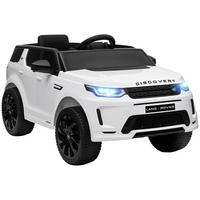 KINDER-ELEKTROAUTO DE-06140 Land Rover lizenziert mit Fernbedienung und LED Weiß - Weiß, Kunststoff/Metall (106/65.5/51cm) - ComfortXL