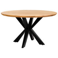 ESSTISCH aus Holz D130x77 cm - Braun, Holz (130/130/77cm) - Wanderlust