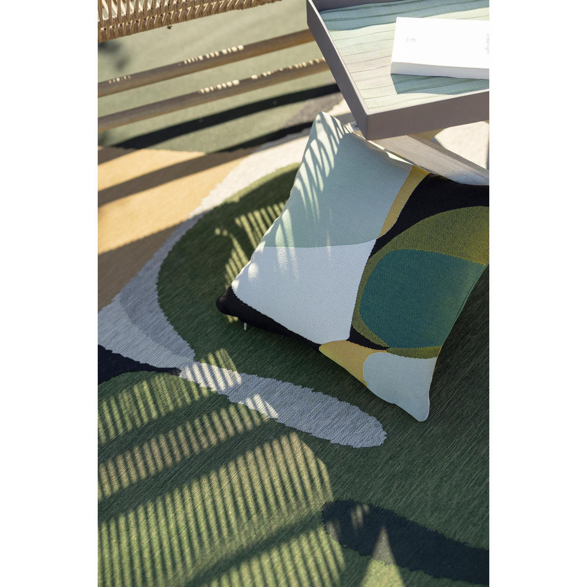 OUTDOOR-TEPPICH Leana multico 200 x 290 x 1 cm - Multicolor, Textil (200/290cm) - Vivaraise