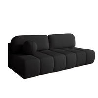 SCHLAFSOFA - Fluffy - Schwarz (Anthology 19) - Schwarz, Holz (210/88/104cm) - Möblo