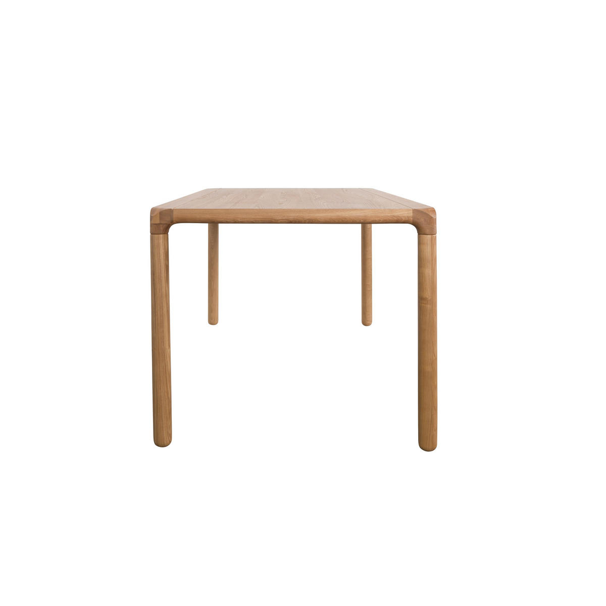 ESSTISCH Storm 160x90 cm Natural - Naturfarben, Holz (160/90/75cm) - Zuiver