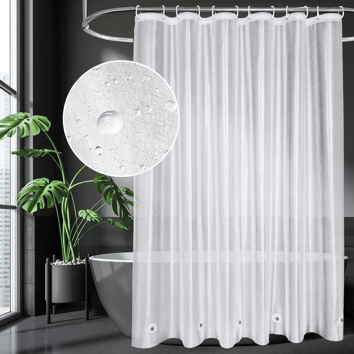 XXXLutz Duschvorhang Transparent 180x180 cm