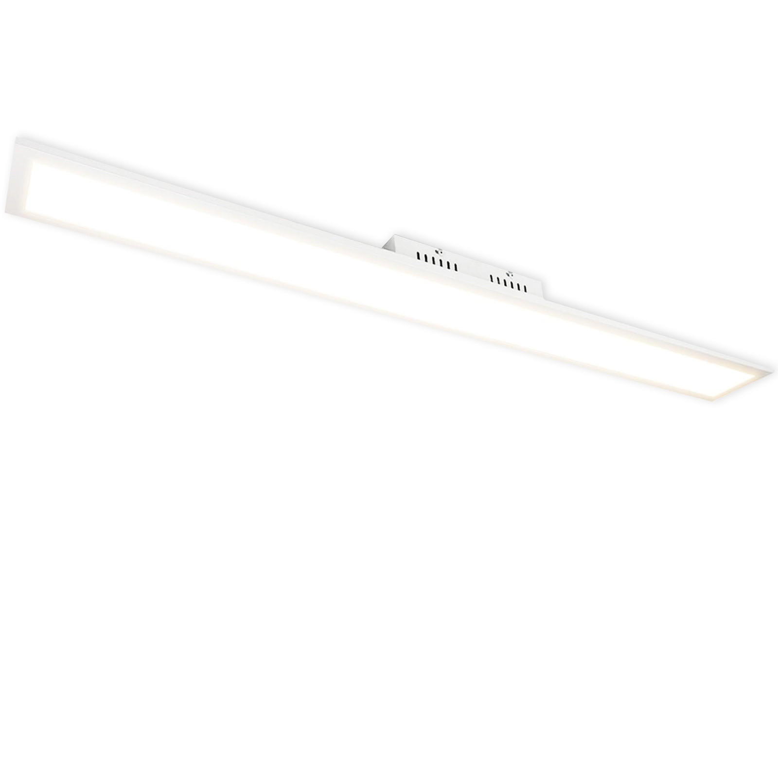 LED-DECKENLEUCHTE Oswald 120/15/1 cm - Weiß, Metall (120/15/1cm) - Nettlife