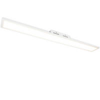 LED-DECKENLEUCHTE Oswald 120/15/1 cm - Weiß, Metall (120/15/1cm) - Nettlife