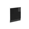 FRONTBLENDE R-Line Schwarz Hochglanz 60 cm ohne AP - Schwarz Hochglanz/Anthrazit, Holzwerkstoff (60/57.2/1.6cm) - Vicco