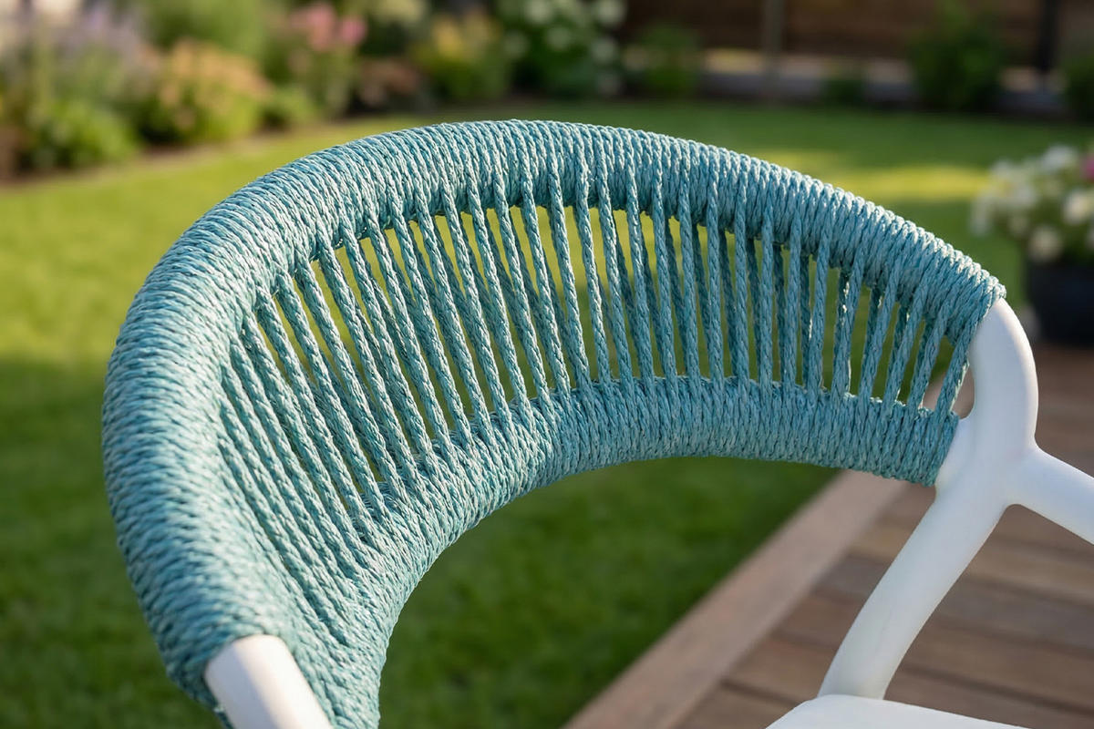 GARTENSTUHL KISO Hellblau Kunststoff Stapelbar - Hellblau, Kunststoff (54/79/58cm) - KAWOLA