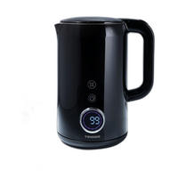 WASSERKOCHER ELEKTRISCH Schwarz 16/16/24 cm TS2705 - Schwarz, Metall (16/24/16cm) - Tiross 