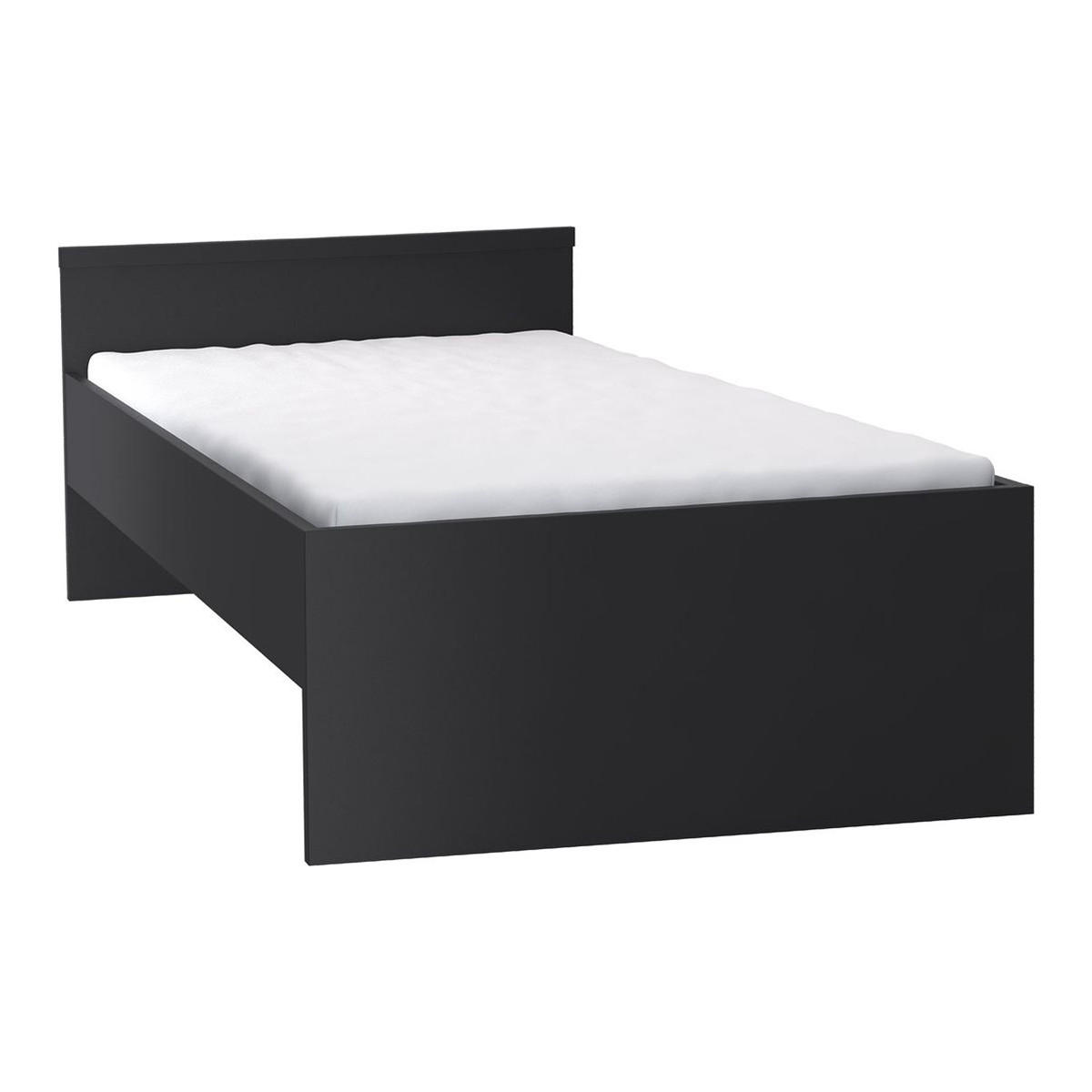 POSTEL 90/200 Černá - černá, kompozitní dřevo (90/200cm) - Petits-meubles