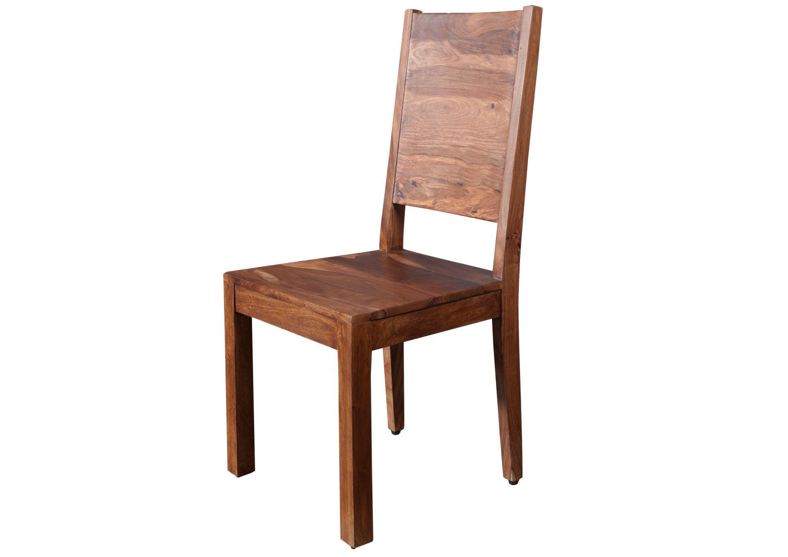STUHL Massivholz 45 x 45 x 100 cm dunkelbraun DUKE #112 - Dunkelbraun, Holz (45/100/45cm) - Massivmoebel24