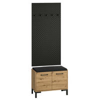 EINGANGSMÖBEL Liora Holz - Braun, Holzwerkstoff (70/54/34cm) - Petits-meubles