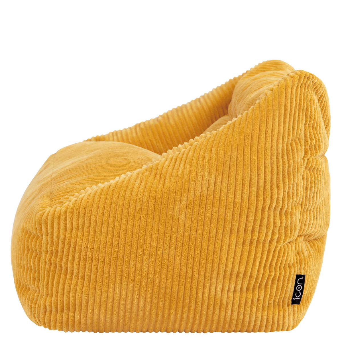KINDERSITZSACK Sofa Cecilia - Gelb, Textil (95/44/55cm) - icon