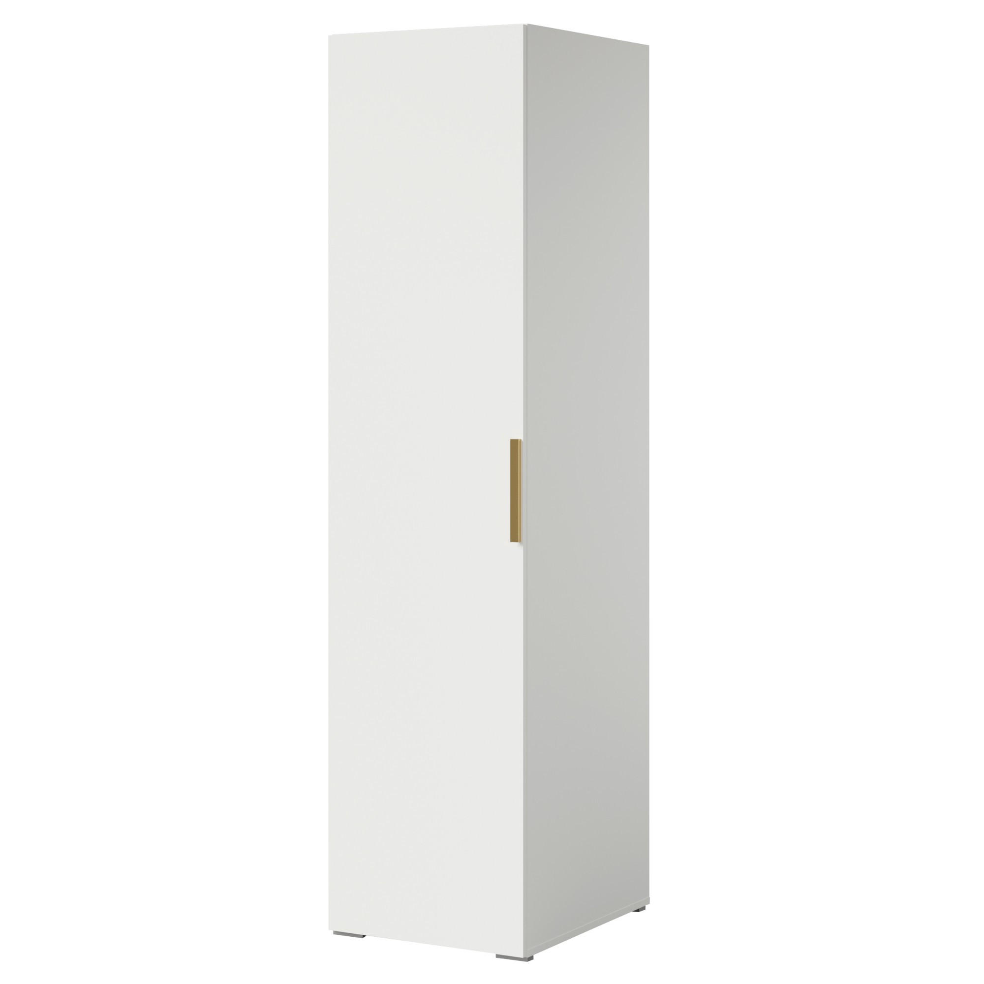 mzm24 Drehtürenschrank Weiß 50x35x60 cm