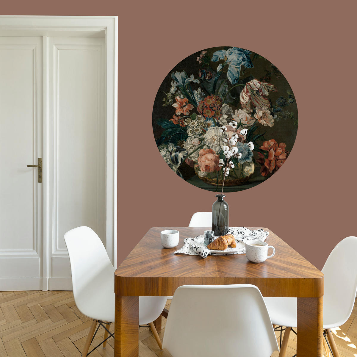 WANDAUFKLEBER Dora Blumen 100 - Multicolor, Kunststoff (100/1/100cm) - Art for the Home