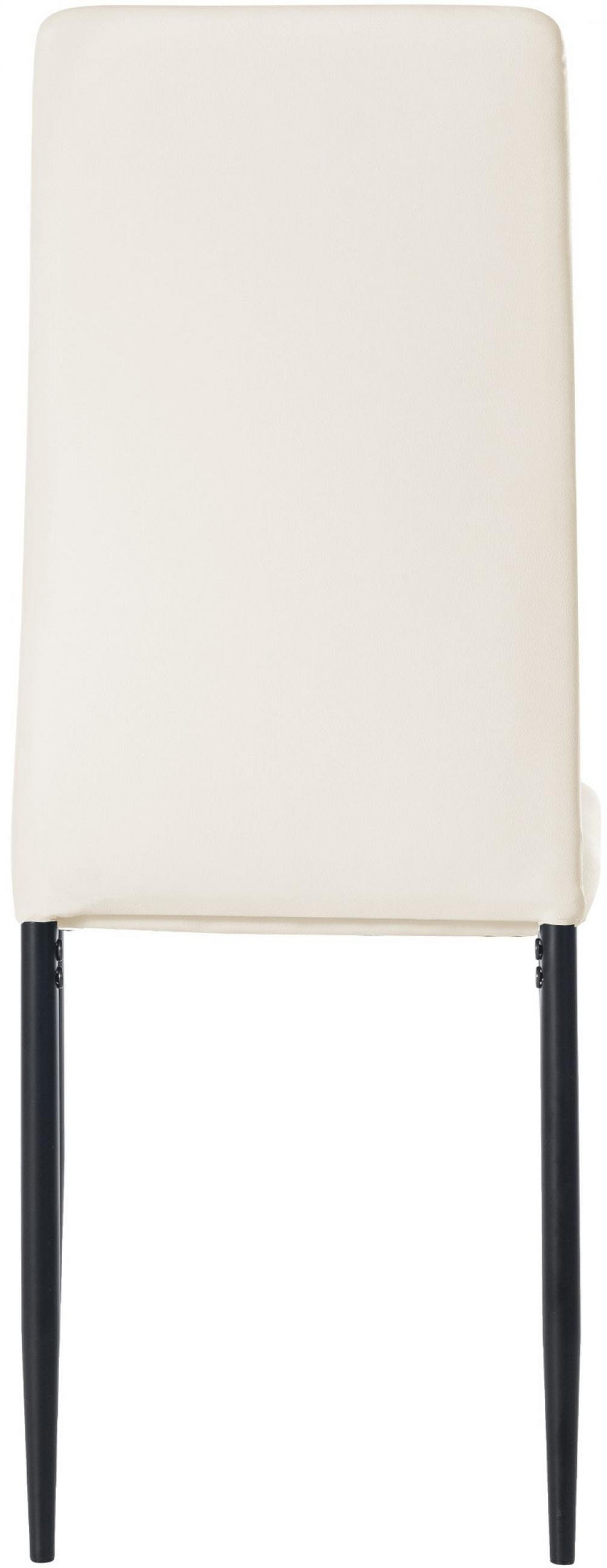 STUHL Lederlook creme - Creme, Textil/Metall (41.5/99/40cm) - CLP