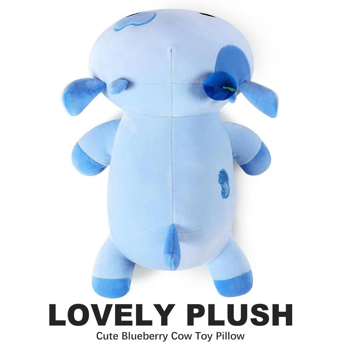 PLÜSCHTIER Kuh Blau 30 cm - Blau, Textil (20/30cm)