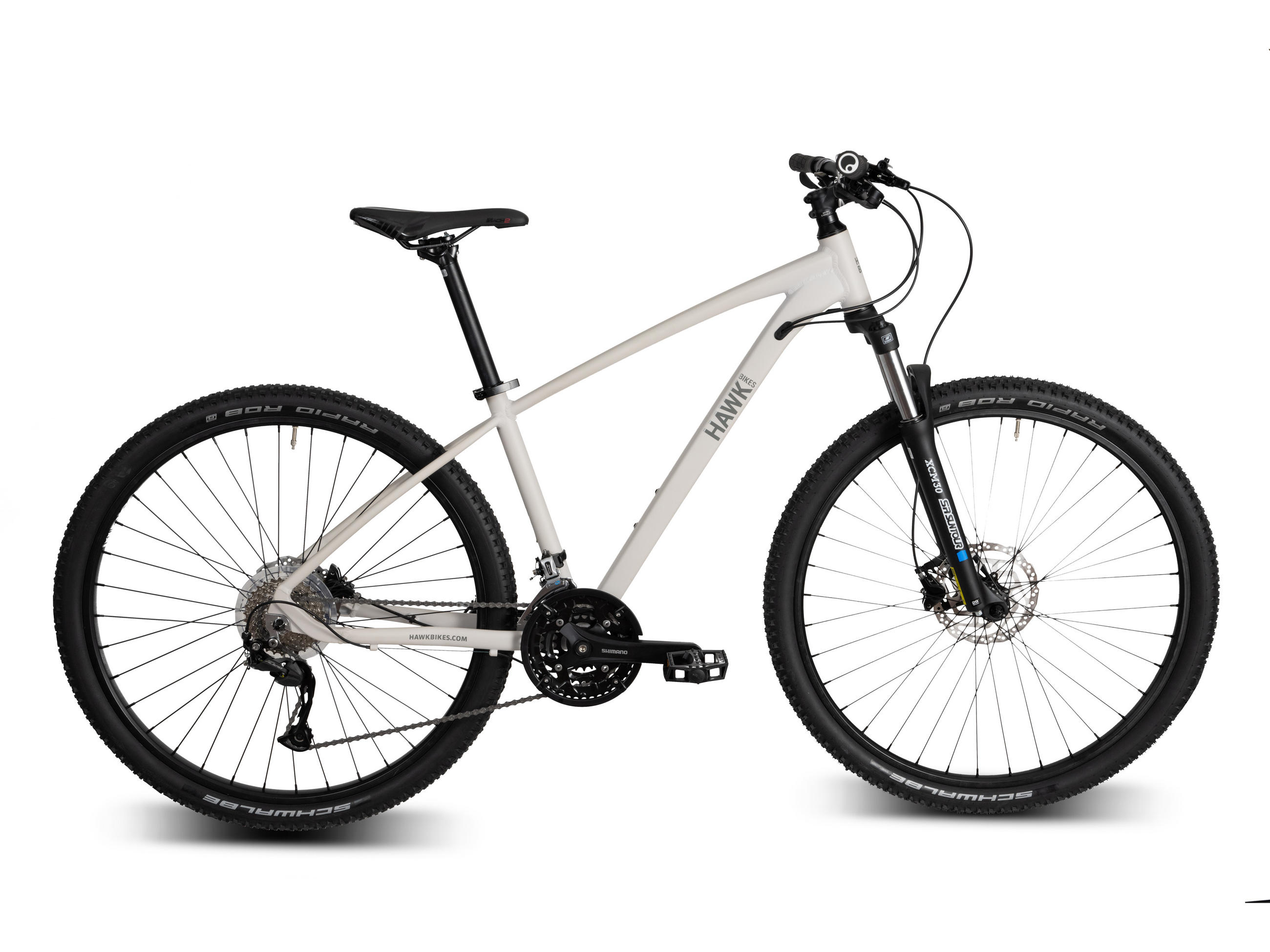 MOUNTAINBIKE Hawk Trail One 3x9 Gang 29er Hellgrau 29 Zoll Gr: S;M;L - Hellgrau, Metall (43cm) - Hawk Bikes