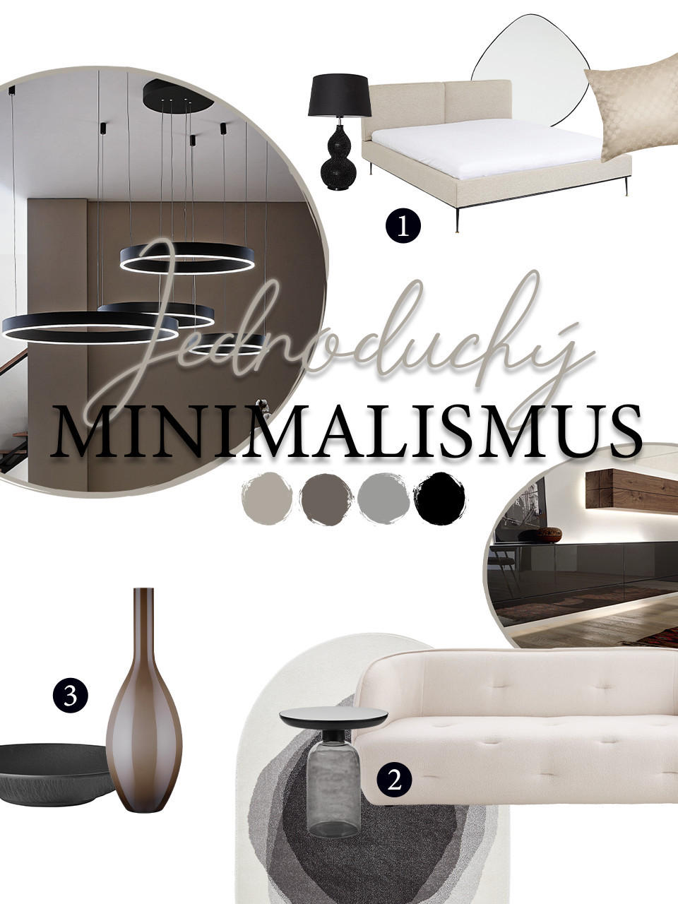 Minimalismus v bydlení inspirace