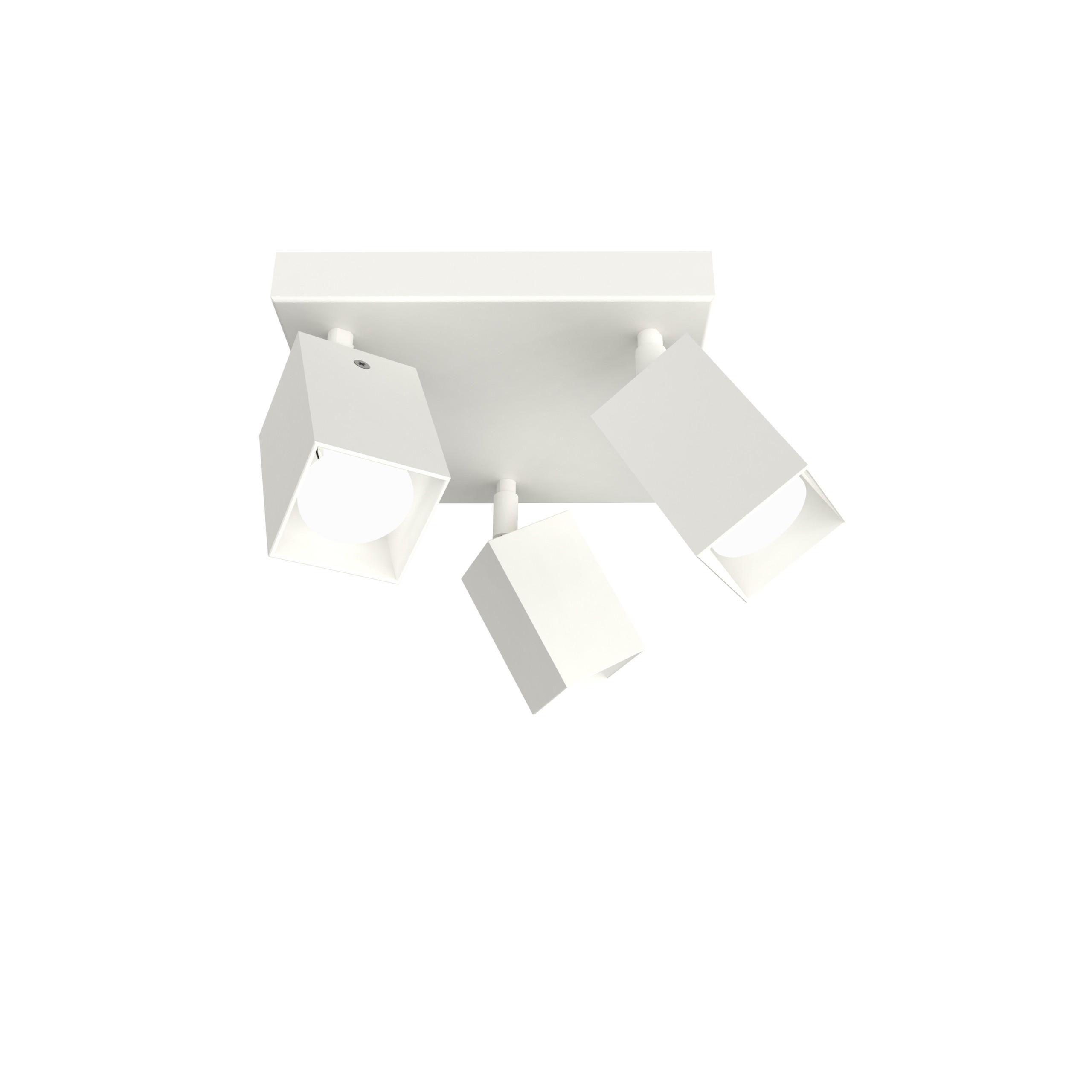 Lumicom Deckenleuchte Weiß 25x18x25 cm