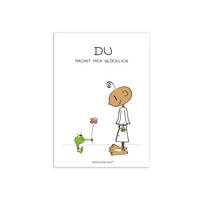 POSTKARTE Der Kleine Yogi Du Machst Mich Glücklich, 10er Pack, Papier / Pappe, 10.5 cm x 15 cm - Multicolor, Papier (15/1cm) - Goebel