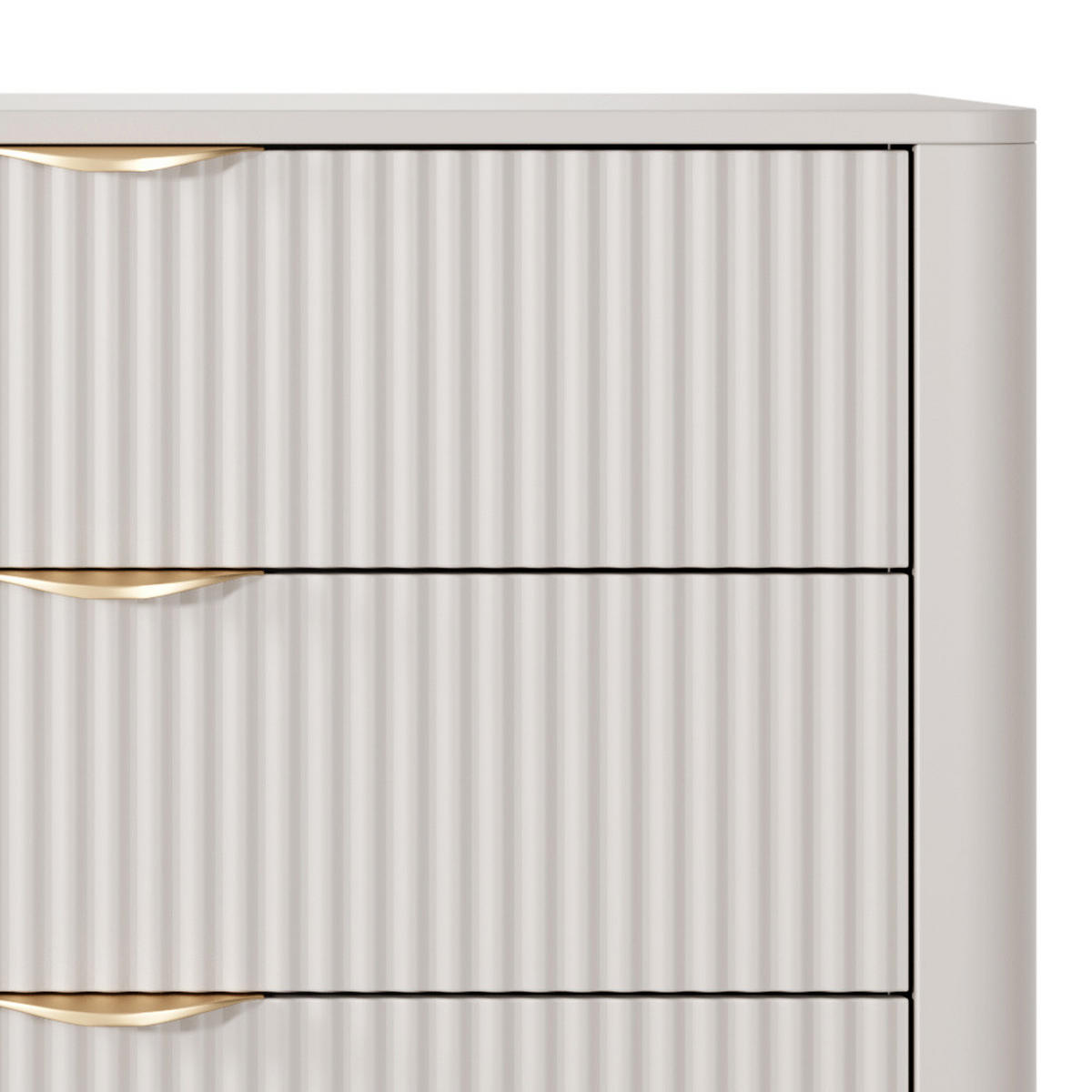 SIDEBOARD Lante beige 138 / 38 / 81cm - Beige, Holz/Holzwerkstoff (138/81/38cm) - Feldmann-Wohnen