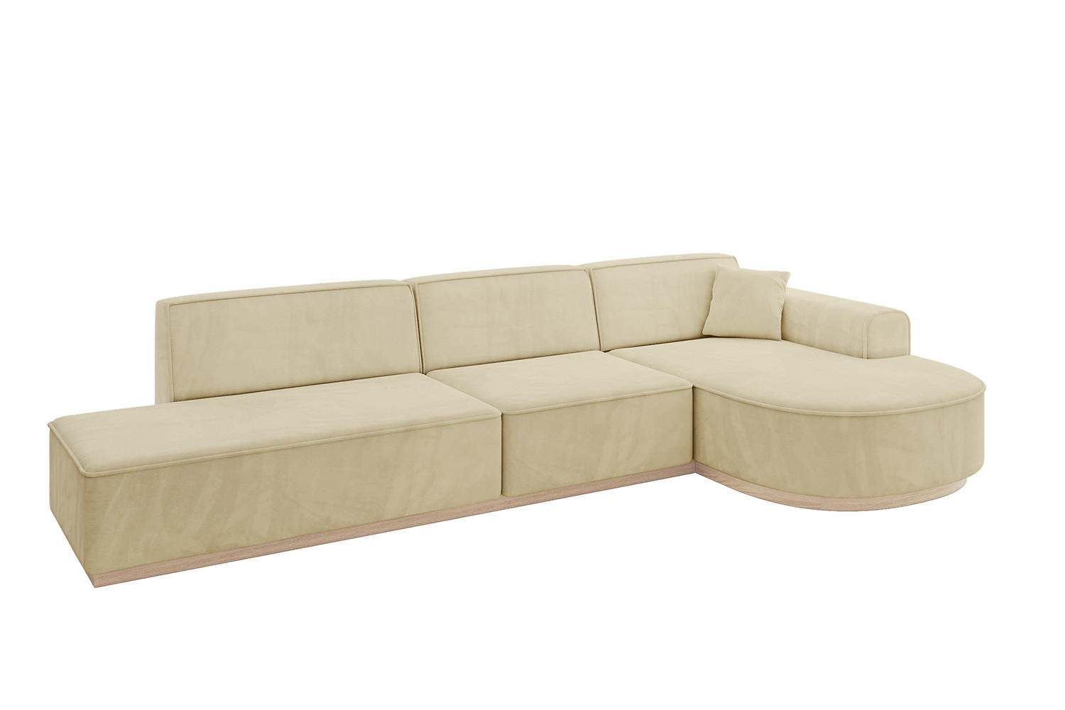 Altdecor Ecksofa Beige 328x171 cm