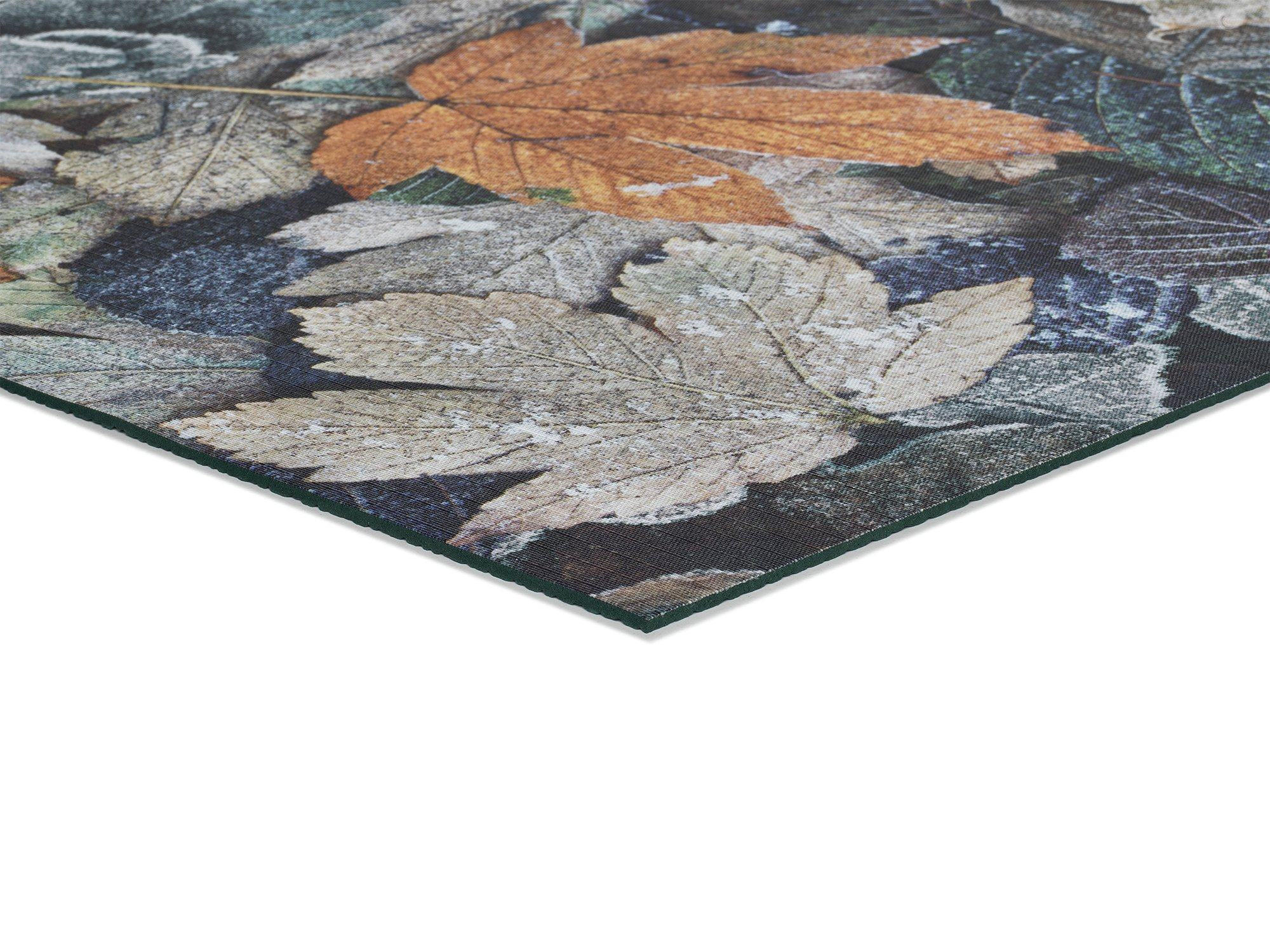VINYL-KÜCHENTEPPICH Blau Ricci 52/100 cm - Blau, Kunststoff/Textil (52/100cm) - Atticgo