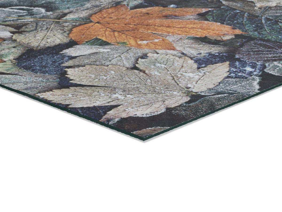 VINYL-KÜCHENTEPPICH Blau Ricci 52/100 cm - Blau, Kunststoff/Textil (52/100cm) - Atticgo