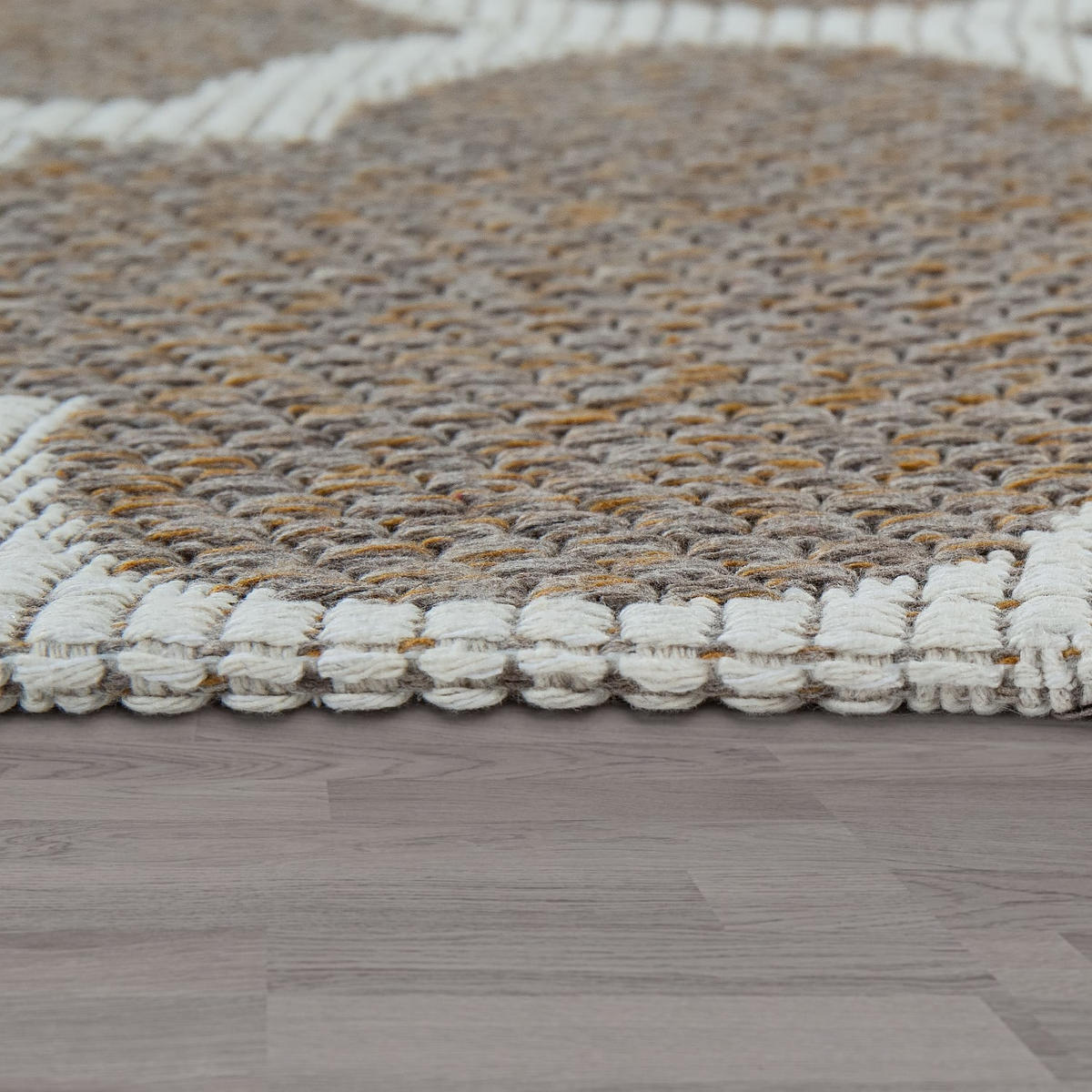 KURZFLORTEPPICH 80/150 cm Varadero 463 - Beige, Naturmaterialien (80/150cm) - Paco Home