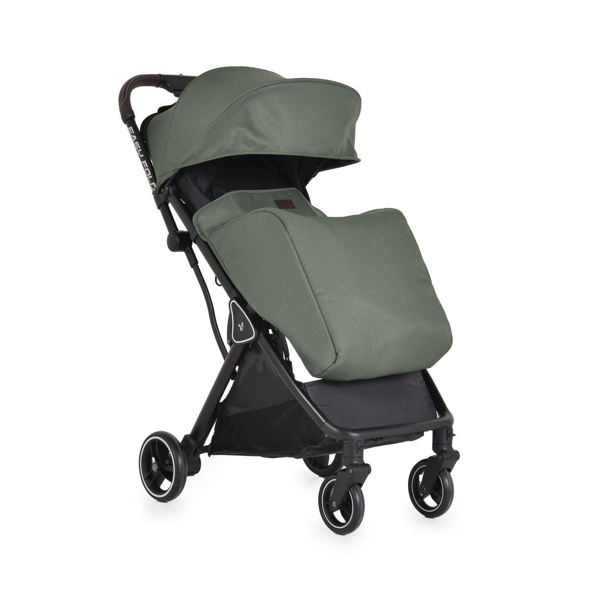BUGGY easy Fold grün Alu Sonnendach verstellbar, faltbar, Korb - Grün, Metall (89/43/103cm) - Cangaroo