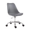 BÜROSTUHL Toulon, Kunststoff Grau - Grau, Textil/Metall (48/52/54cm) - TPFLiving
