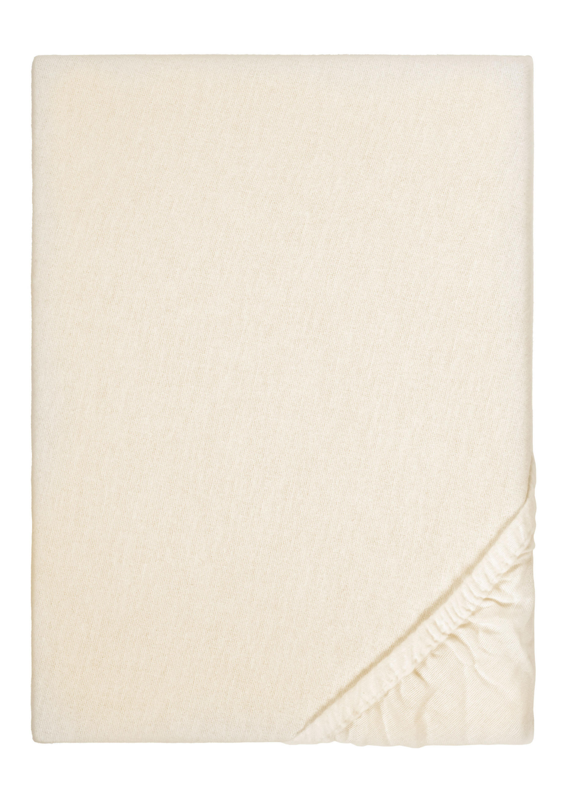 biberna Spannbetttuch Beige 70x140 cm