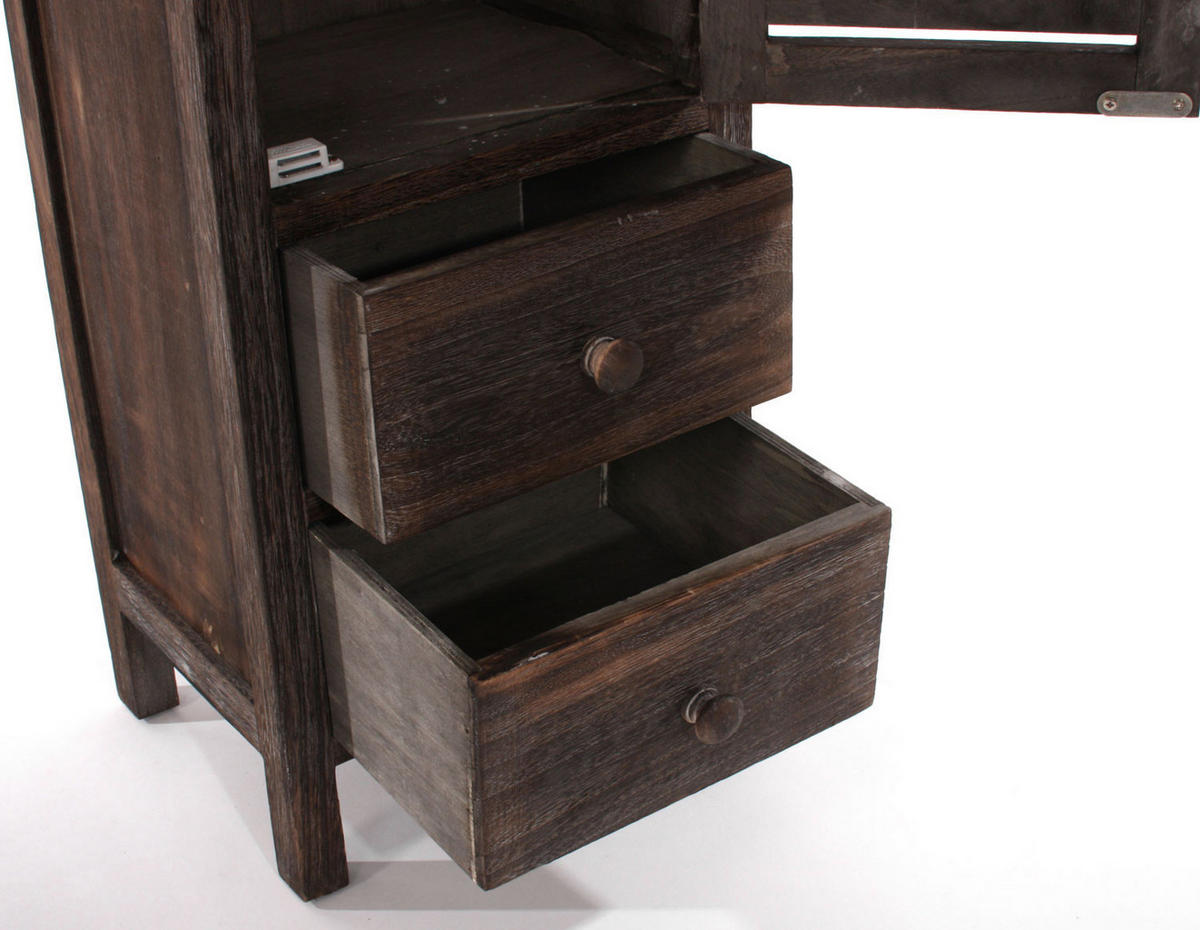 KOMMODE SCHRANK Braun - Braun, Holz (30/91/25cm) - MCW