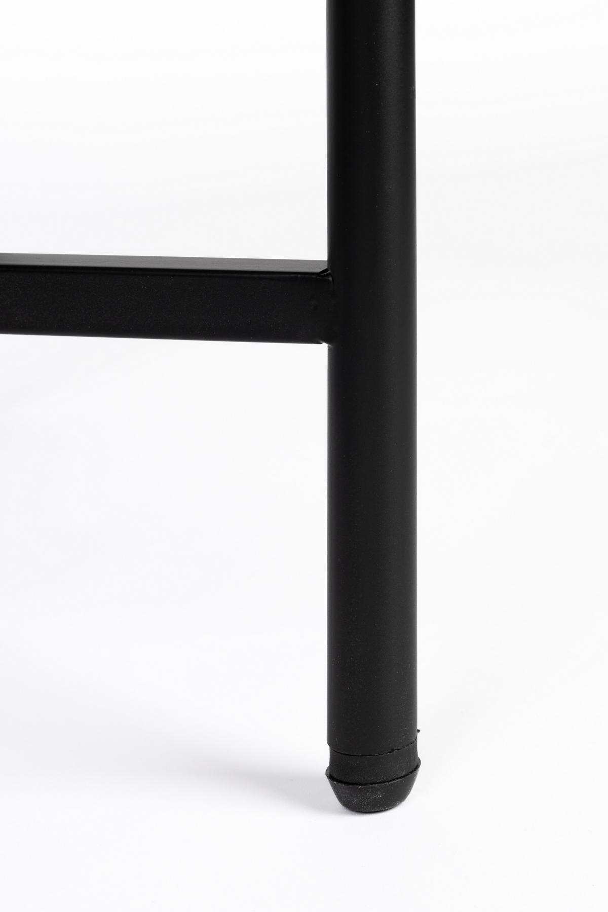 COUCHTISCH Marcio - Schwarz - 40/40/50 cm - Schwarz, Metall (40/40/50cm)