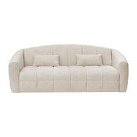 SCHLAFSOFA - 4 Personen - Stoff - Beige - - Beige, Textil (220/90/208cm) - Vente-Unique