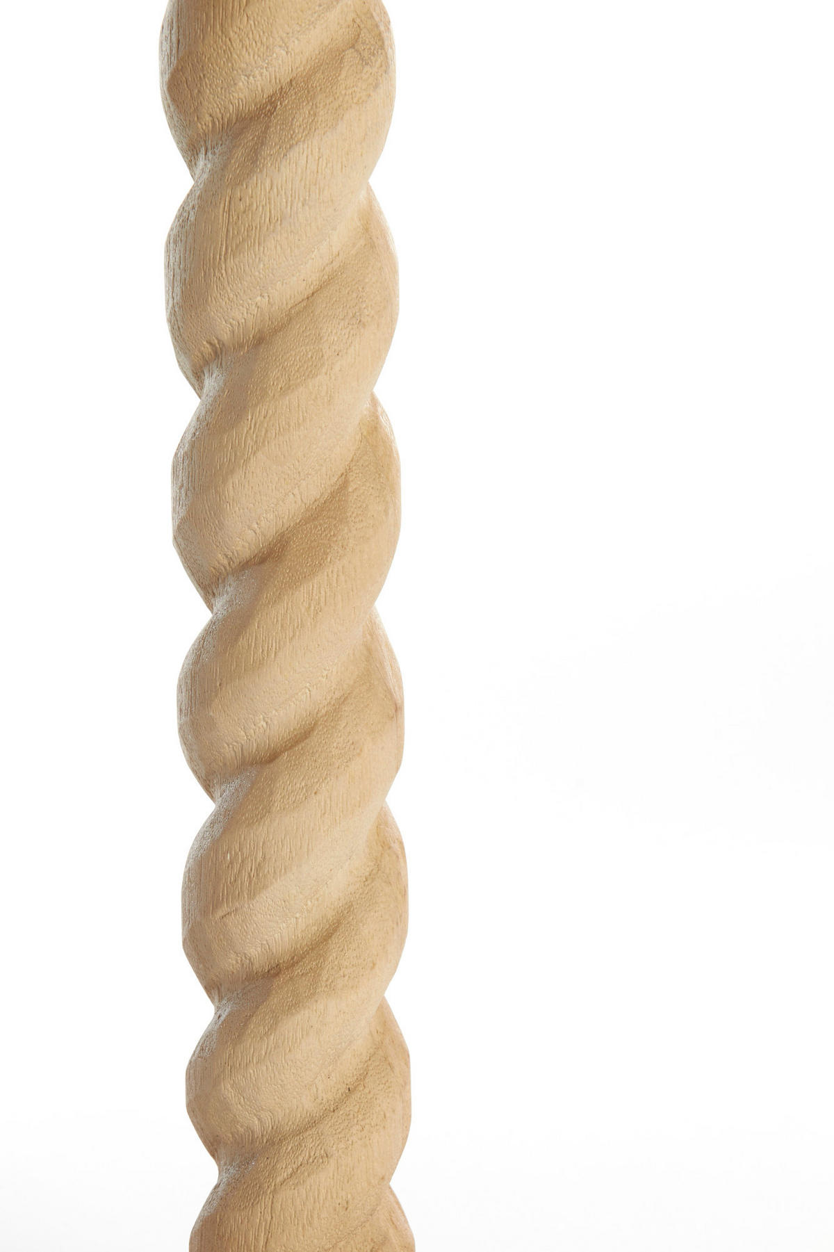 LAMPENFUSS Nanno Braun Ø15/45 cm - Braun, Holz (15/15/45cm) - Light & Living