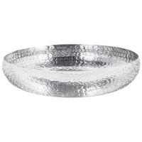 DEKOSCHALE Silber Tanis - Silberfarben, Metall (10cm) - Beliani
