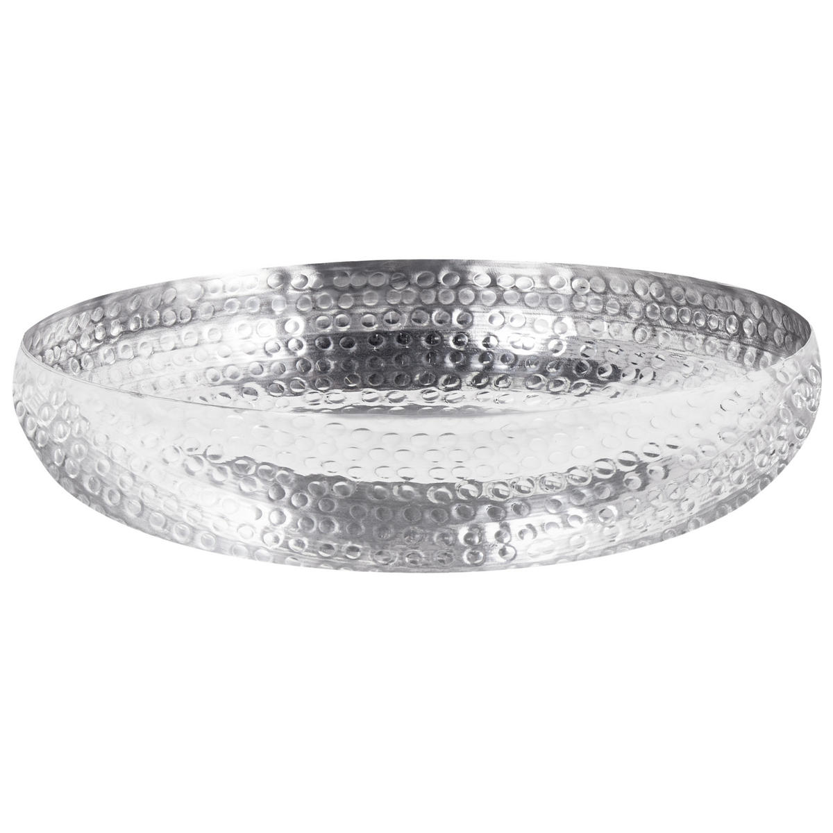 DEKOSCHALE Silber Tanis - Silberfarben, Metall (10cm) - Beliani