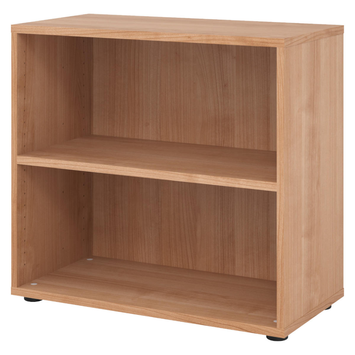 REGAL - 2 Ordnerhöhen 40/80/74,8 cm in Nussbaumfarben - Nussbaumfarben, Holzwerkstoff (80/74.8/40cm) - bümö