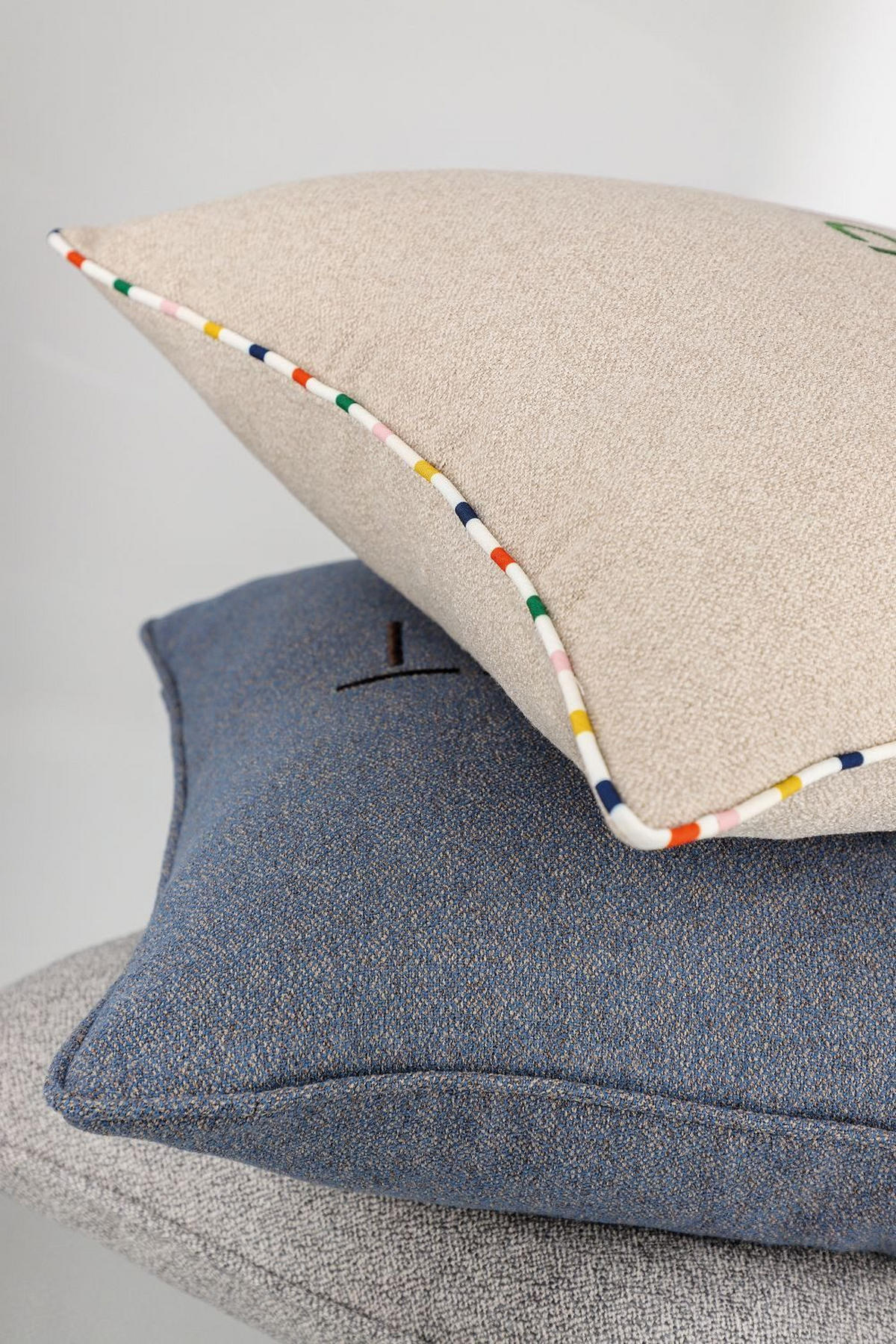 ZIERKISSENHÜLLE DEKOKISSENHÜLLE SIGNATURE - Multicolor, Textil (45/45cm) - Esprit