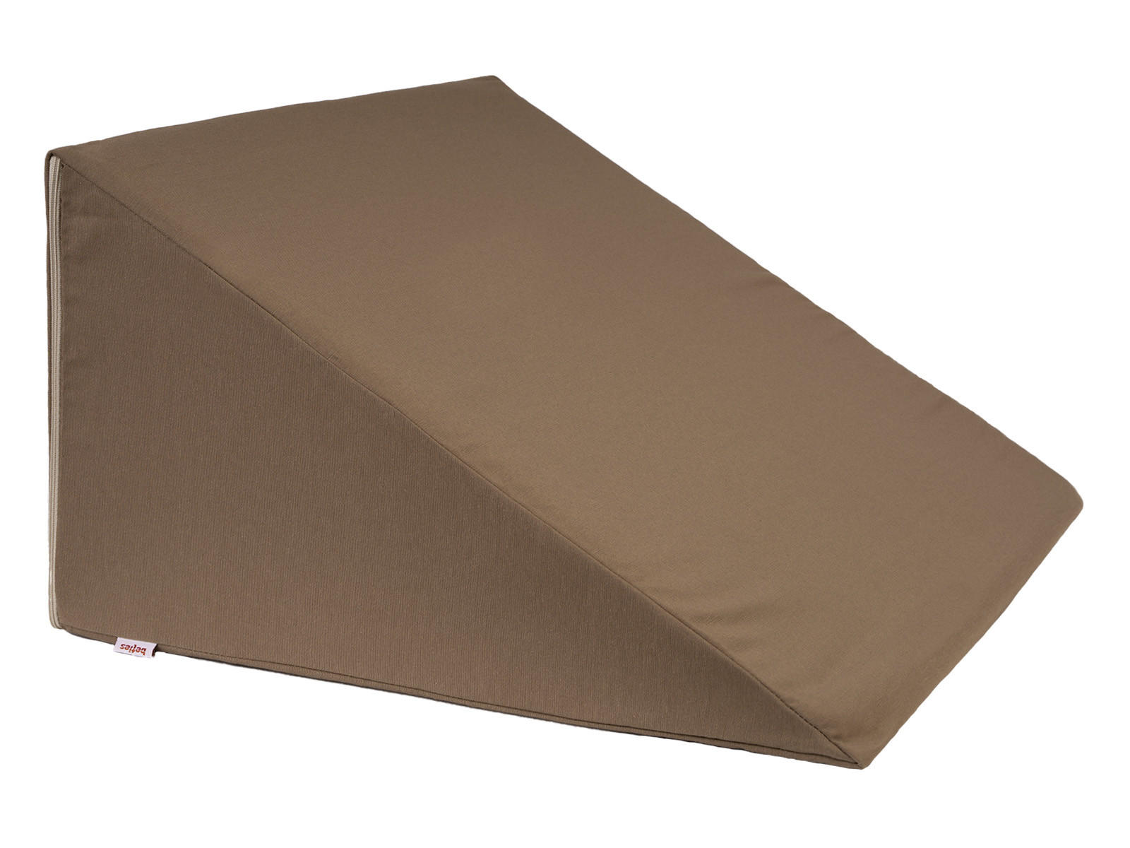 KEILKISSENHÜLLE Wunschton deep-taupe 62/49/30 cm - Braun, Textil (49/62cm) - beties Heimtextil