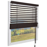 HOLZJALOUSIE SolDecor JH3 140/160 cm Dunkelbraun - Dunkelbraun, Holz (140/160cm) - Sol Royal