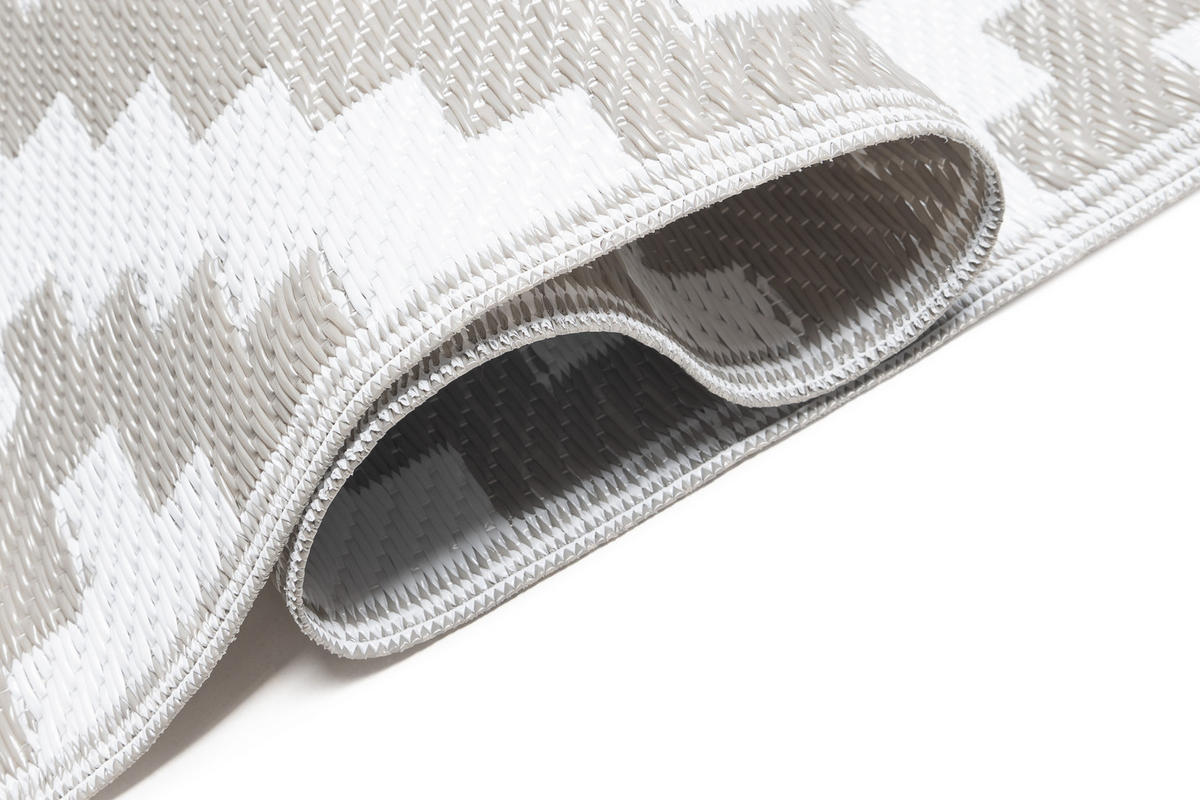 TEPPICH IBIZA Grau 180/270 cm - Grau, Kunststoff (180/270cm) - Tapiso