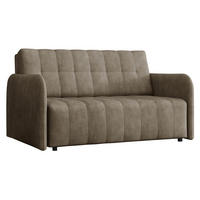 SCHLAFSOFA Viva Grand III - Schwarz/Naturfarben, Holz/Kunststoff (145/85/95cm) - MIRJAN24