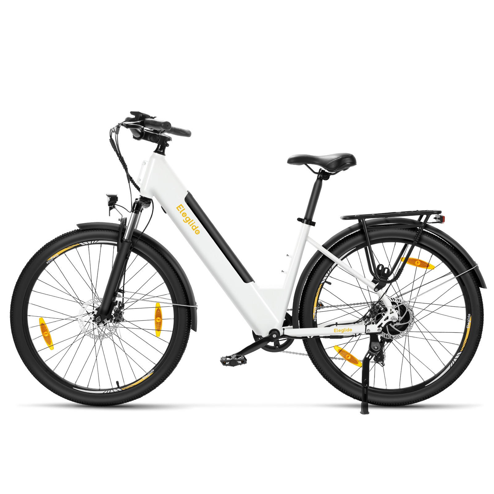 E-BIKE Eleglide T1 ST – Extensive 100 km Reichweite herausnehmbarer Akku - Grau, Metall (25cm)