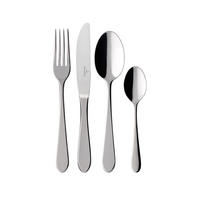 TAFELBESTECK Oscar silber 30er Set - Silberfarben, Metall - Villeroy & Boch