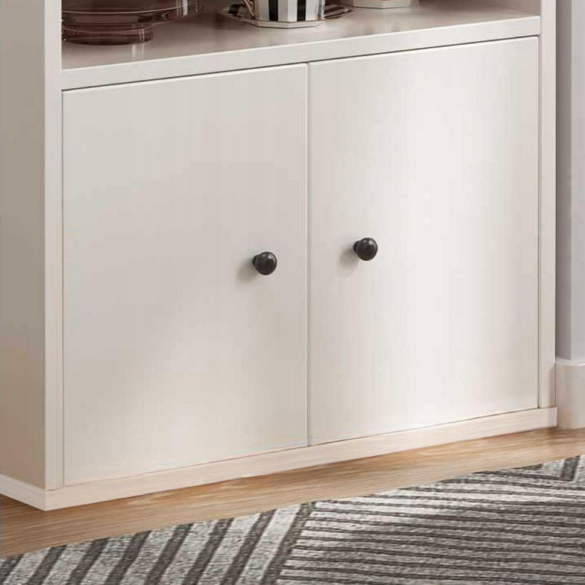 BÜCHERREGAL, weiß 60/34/56 cm - Weiß, Holzwerkstoff (34/56/60cm) - Rebiko